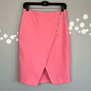 Loft Asymmetrical Wrap Fleece Pencil Skirt Size 4